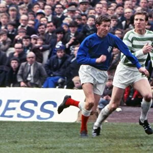 Alex Ferguson and Billy McNeill during the 1969 Scottish Cup Final
