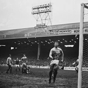 Arsenals George Armstrong scores a brilliant lob against Manchester City