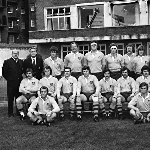 The Australia team that faced Wales in Cardiff in 1973