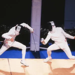 Barcelona Olympics - Fencing Barcelona Olympics - Fencing