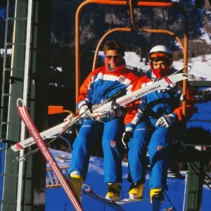 The Bell brothers - 1987 FIS World Cup - Val Gardena The Bell brothers - 1987 FIS World Cup - Val Gardena