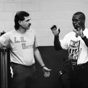 Ben Johnson training session - Toronto