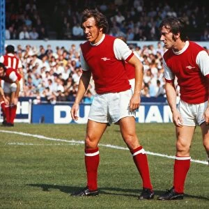 Bob McNab and George Armstrong - Arsenal