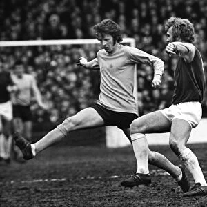 Bobby Moore and Mick Channon in 1970