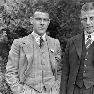 Bobby Whitelaw and Billy Moore - Southampton, 1936 / 7