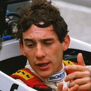 Brazils Ayrton Senna