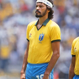 Brazils Socrates at the 1986 World Cup