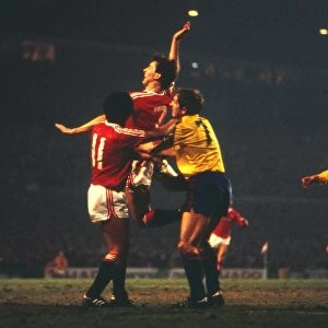 Bryan Robson and Remi Moses - 1983 / 4 European Cup Winners Cup