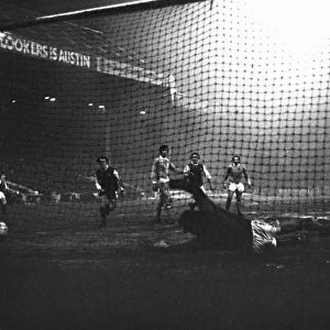 Charlie George scores for Arsenal in the 1971 FA Cup