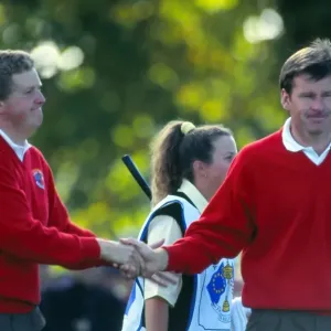 Colin Montgomerie and Nick Faldo - 1993 Ryder Cup Colin Montgomerie and Nick Faldo - 1993 Ryder Cup