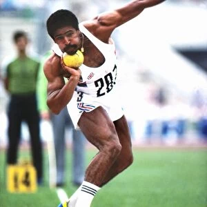 Daley Thompson at the 1980 Moscow Olympics