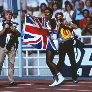 Daley Thompson wins gold at the 1982 Athens European Championships