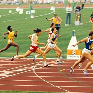 East Germanys Renate Stecher wins 200m gold at the 1972 Munich Olympics