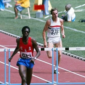 Ed Moses and Alan Pascoe at the 1976 Montreal Olympics