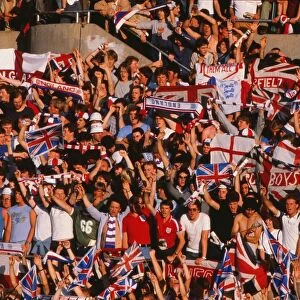 England fans at Euro 1980