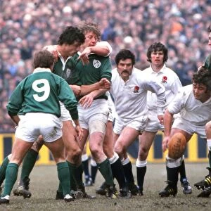 England take on Ireland - 1979 Five Nations