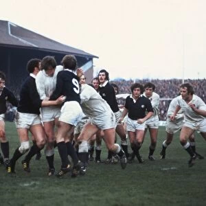 England take on Scotland at Murrayfield - 1976 Five Nations