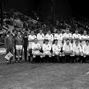 England team that faced Scotland in the 1982 Five Nations