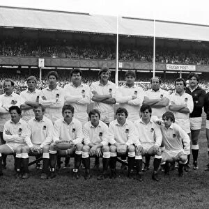 The England team that lost to Scotland at Twickenham - 1983 Five Nations