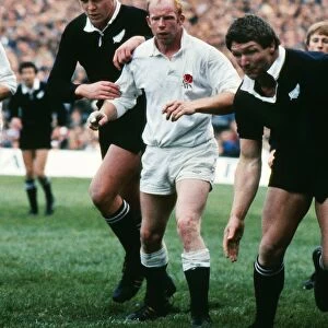 Englands Chalky White and All Blacks Albert Anderson and Murray Davies