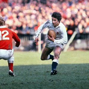 Englands Paul Dodge - 1983 Five Nations