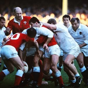 English and Welsh forwards - 1988 Five Nations