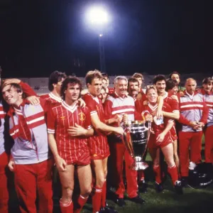 European Cup Final: Liverpool 1* Roma 1 (*won 4-2 pens a. e. t. ) European Cup Final: Liverpool 1* Roma 1 (*won 4-2 pens a. e. t. )
