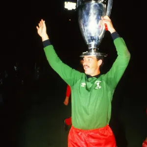 European Cup Final: Liverpool 1* Roma 1 (*won 4-2 pens a. e. t. ) European Cup Final: Liverpool 1* Roma 1 (*won 4-2 pens a. e. t. )