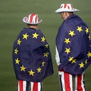 European fans at the 2010 Ryder Cup