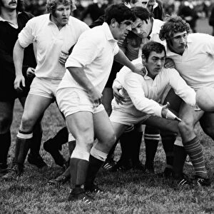 The famous Pontypool Front Row play for Major Stanleys XV in 1975