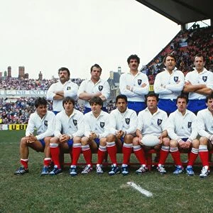 French team that defeated Wales in the 1986 Five Nations