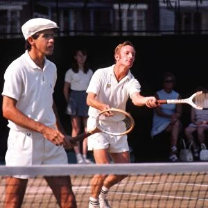 Frew McMillan and Rod Laver - 1970 Queens Club Championships