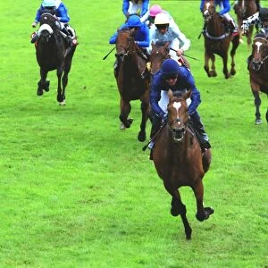 Galileo wins the 2001 Derby