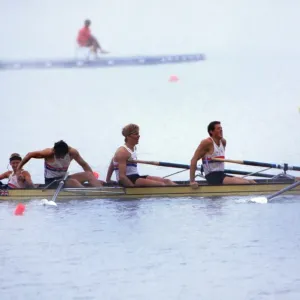Great Britain win gold in the Coxed Fours - 1984 Los Angeles Olympics Great Britain win gold in the Coxed Fours - 1984 Los Angeles Olympics