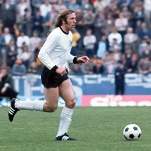 Gunter Netzer on the ball in the final of Euro 72