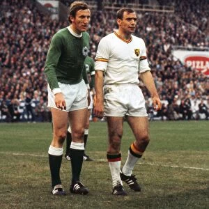 Hans-Georg Schwarzenbeck and Raoul Lambert at Euro 72