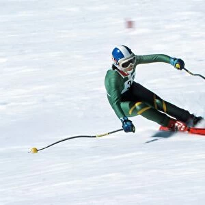 Hazel Hutcheon- 1976 Innsbruck Winter Olympics - Womens Downhill