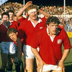 Iain Milne and Maurice Colclough - 1983 British Lions Tour of New Zealand