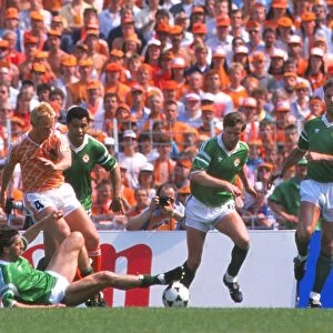Ireland take on Holland at Euro 88