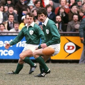 Irelands Dick Spring and Colin Patterson - 1979 Five Nations
