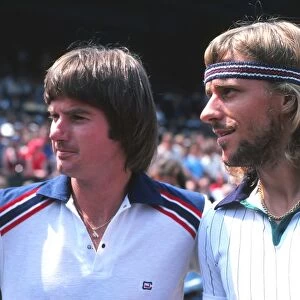Jimmy Connors and Bjorn Borg - 1979 Wimbledon Championships