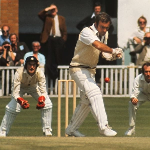 John Edrich bats for The Rest in 1974
