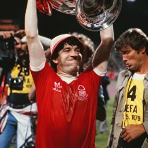 John Robertson lifts the European Cup 1979