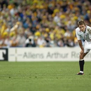 Jonny Wilkinson during the 2003 World Cup Final