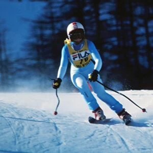 Kirstin Cairns - 1980 FIS World Cup - Val d Isere