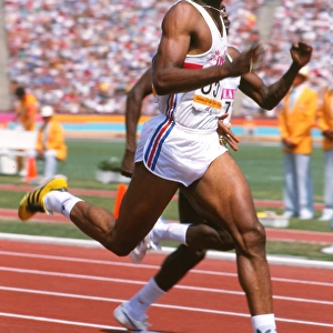 Kriss Akabusi - 1984 Los Angeles Olympics
