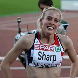 Lynsey Sharp wins 800m silver at the 2012 European Championships
