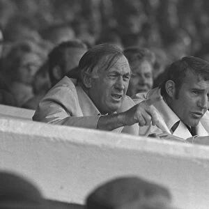 Manchester City management duo Joe Mercer and Malcolm Allison