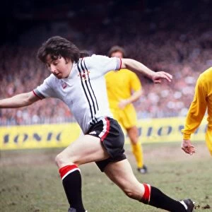 Manchester Uniteds Mickey Thomas - 1979 FA Cup Semi-Final