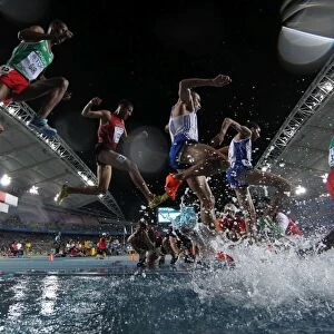 Mens 3000m Steeplechase final at the 2011 World Championships